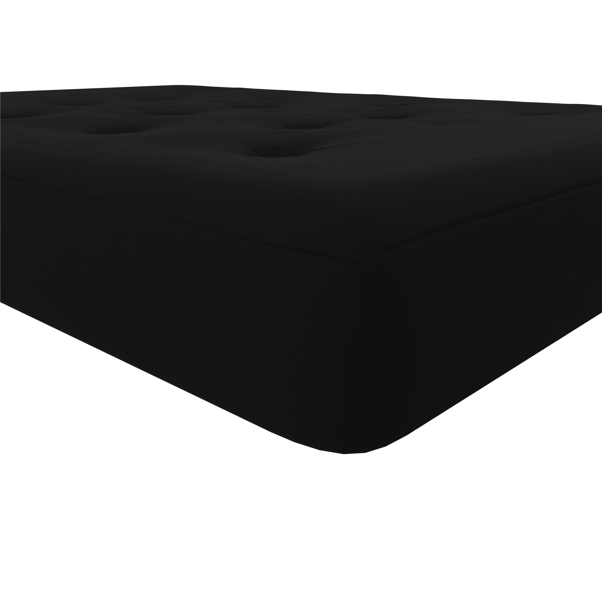 RealRooms Cozey 8-Inch Spring Coil Futon Mattress, Microfiber, Full, Multiple